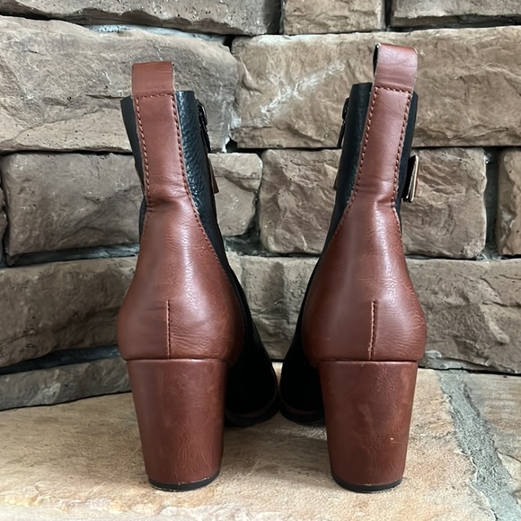 Kork Ease Richard’s Two Tone Ankle Boots / SZ 7 - Picture 4 of 7